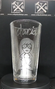 Pint Glass (Etched/Engraved)