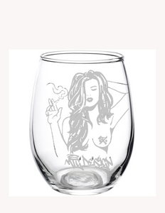 Stemless Wine Glass (Etched/Engraved)